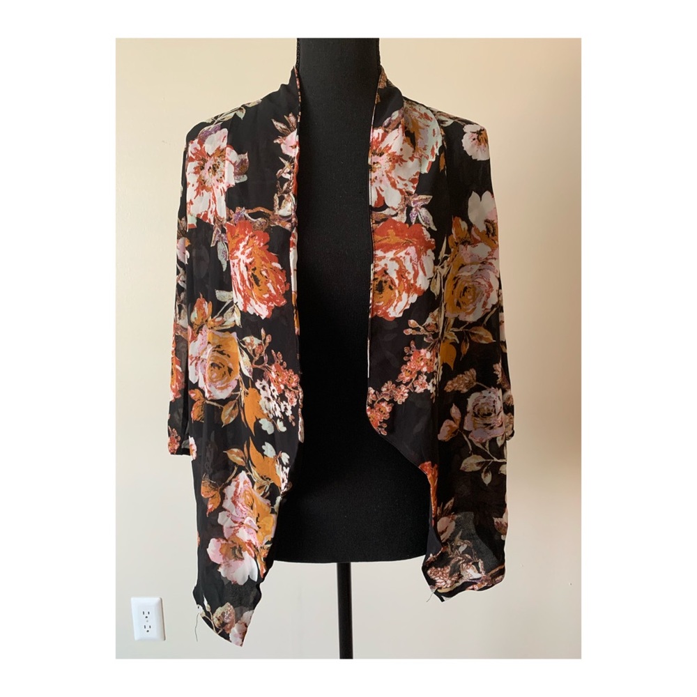 Women’s Floral Print Cardigan